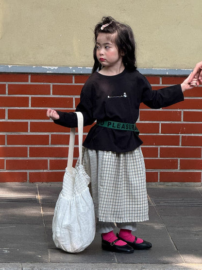 スカート チェックパッチワークスカート【mh0010592】