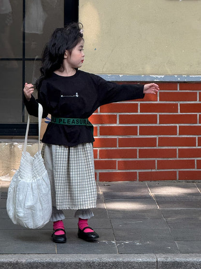 スカート チェックパッチワークスカート【mh0010592】