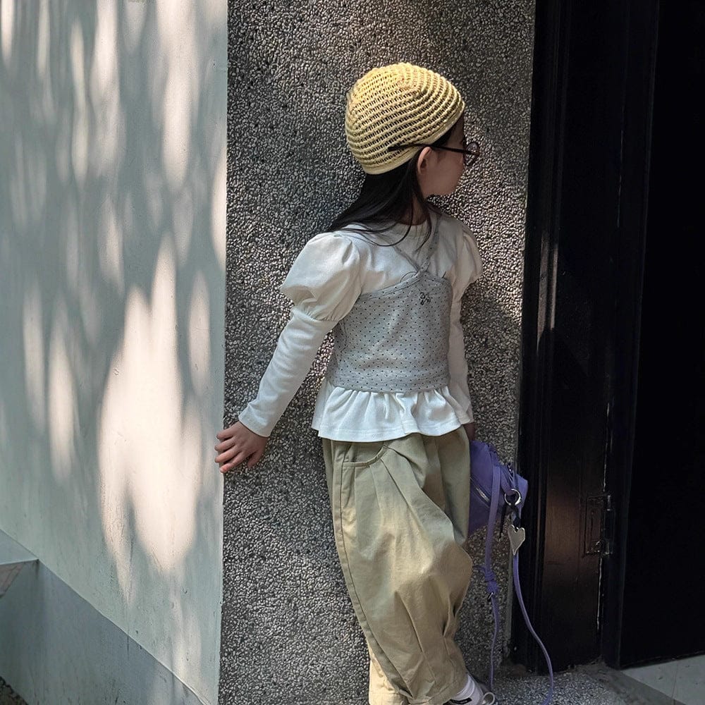 タンクトップ・キャミソール・ノースリーブトップス ピンドットホルターネックキャミベストトップス【mh0010595】