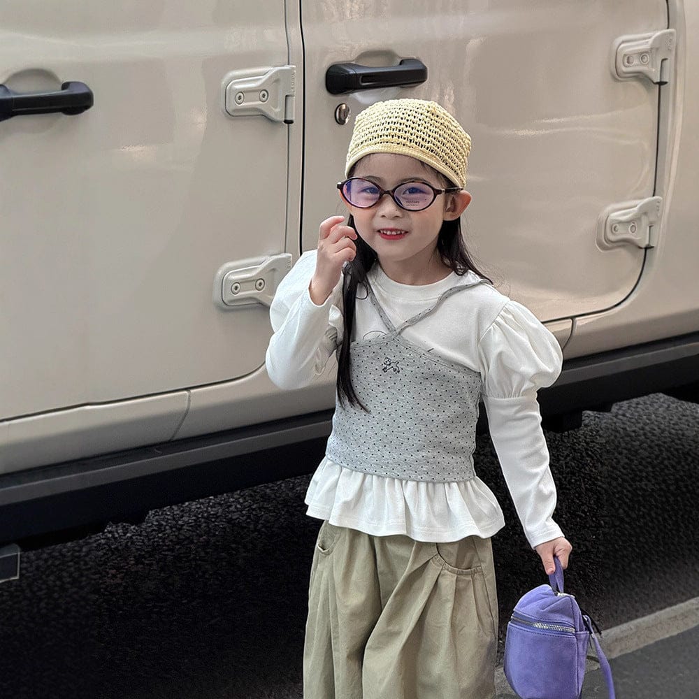 タンクトップ・キャミソール・ノースリーブトップス ピンドットホルターネックキャミベストトップス【mh0010595】