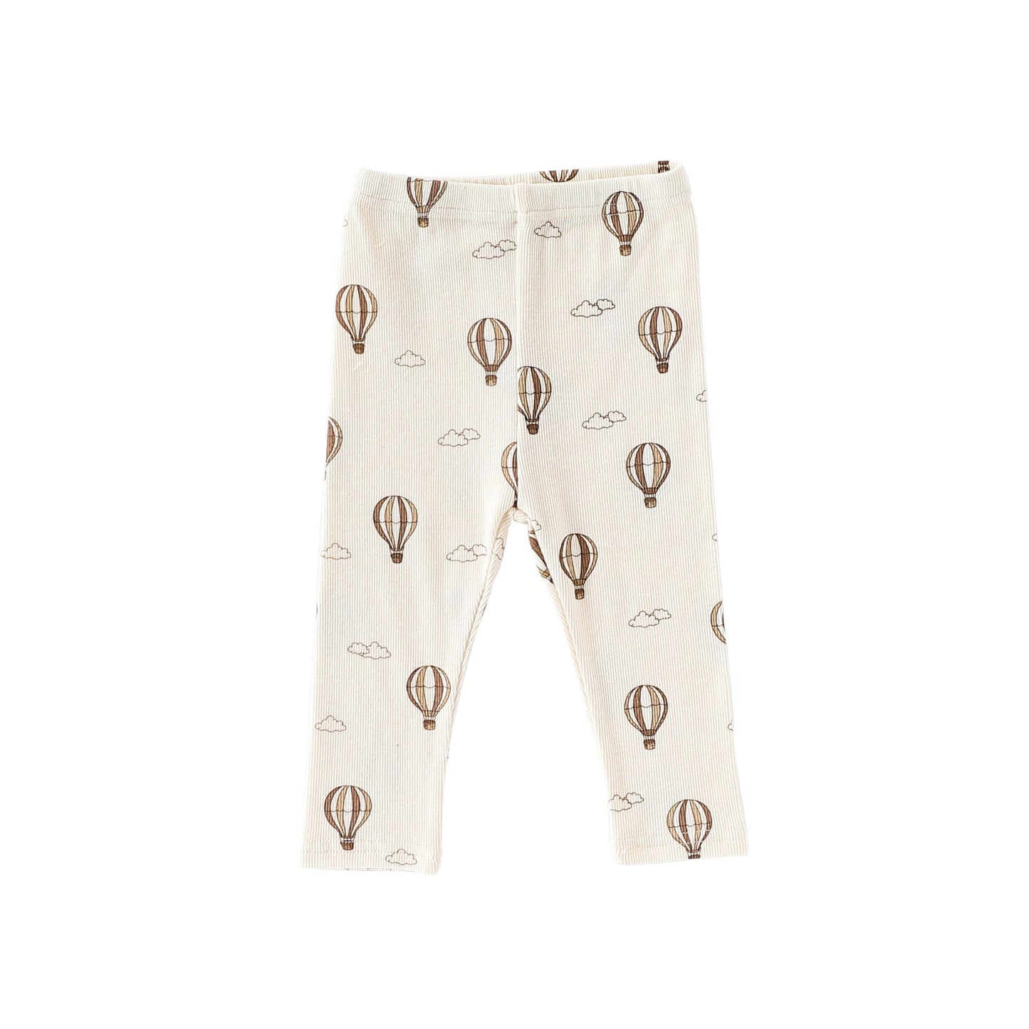 ロンパースセットアップ チェリー/気球プリント長袖ロンパース/パンツ【mh0010721】