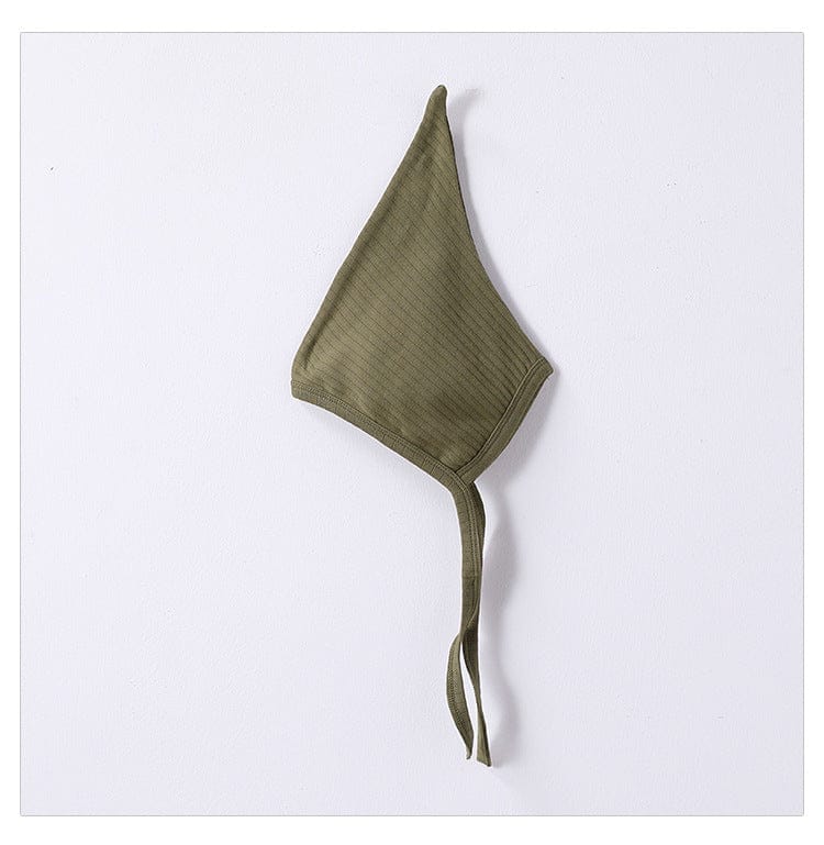 長袖ロンパース 木馬ワンポイントリブ長袖ロンパース【mh0010740】