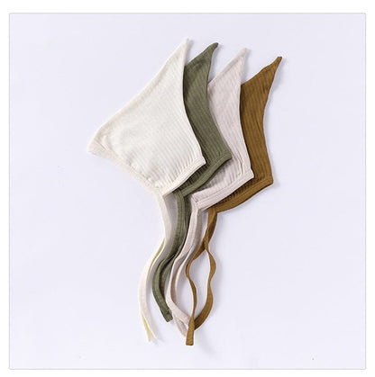 長袖ロンパース 木馬ワンポイントリブ長袖ロンパース【mh0010740】