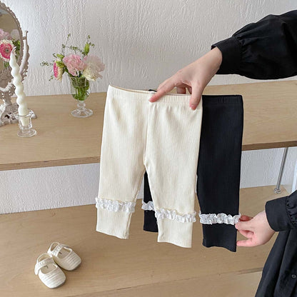 レギンスパンツ フリルアクセントレギンスパンツ【mh0010930】