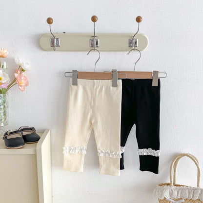 レギンスパンツ フリルアクセントレギンスパンツ【mh0010930】