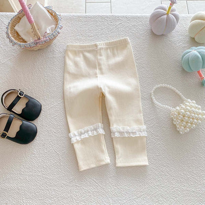 レギンスパンツ フリルアクセントレギンスパンツ【mh0010930】