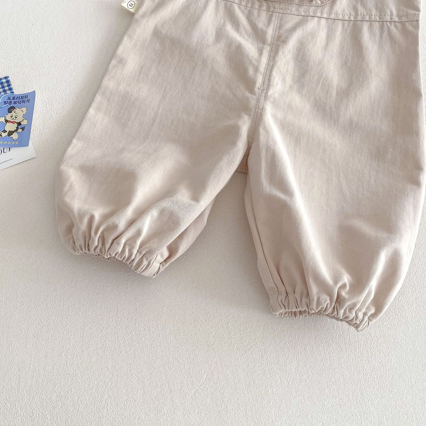 オーバーオール バイカラーサスペンダーフラップポケットポケット付きサロペット【mh0011022】