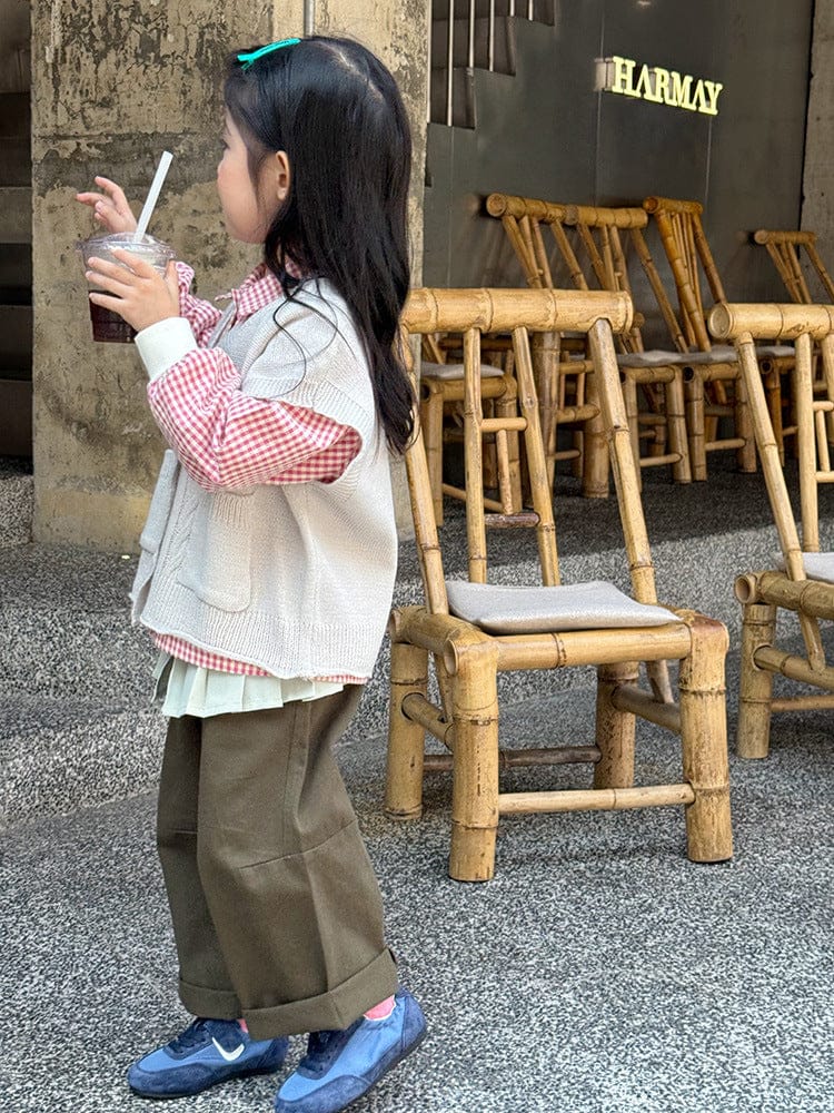 ロングパンツ・スウェットパンツ ワイドシルエットロングパンツ+プリーツスカートセットアップ【mh0011025】