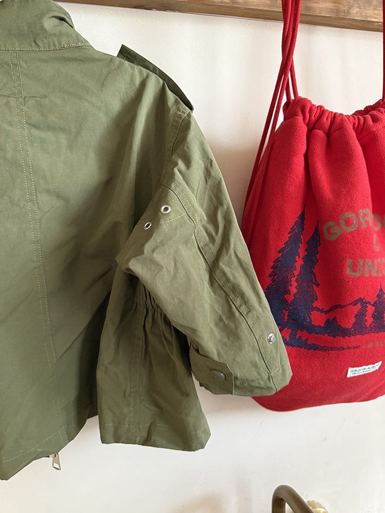 ショートコート・ジャケット・ジャンパー マルチポケットワークジャケットコート【mh0011029】