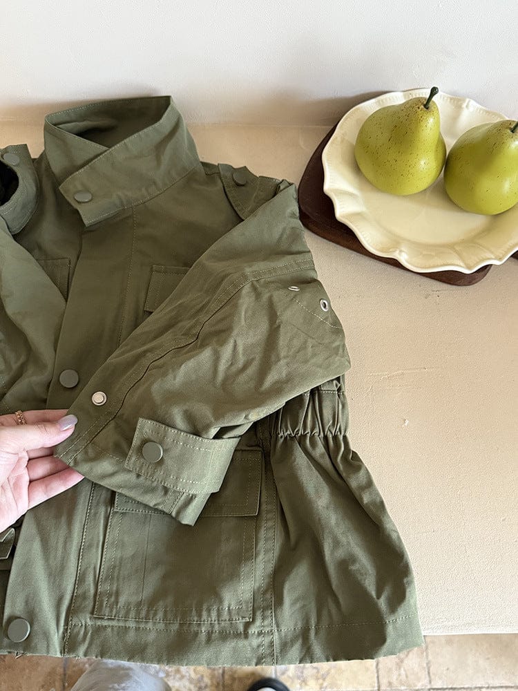 ショートコート・ジャケット・ジャンパー マルチポケットワークジャケットコート【mh0011029】