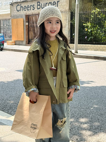 ショートコート・ジャケット・ジャンパー マルチポケットワークジャケットコート【mh0011029】