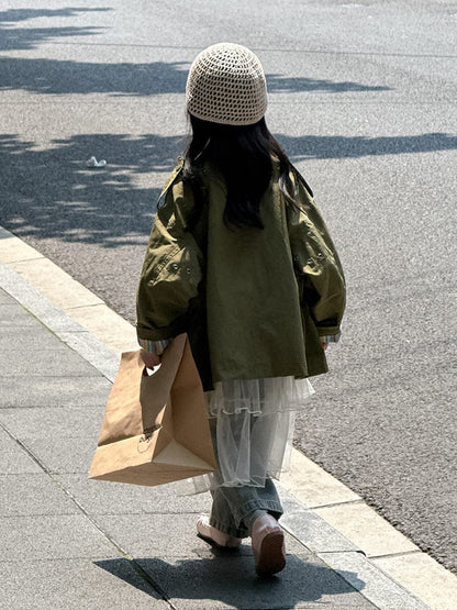 ショートコート・ジャケット・ジャンパー マルチポケットワークジャケットコート【mh0011029】