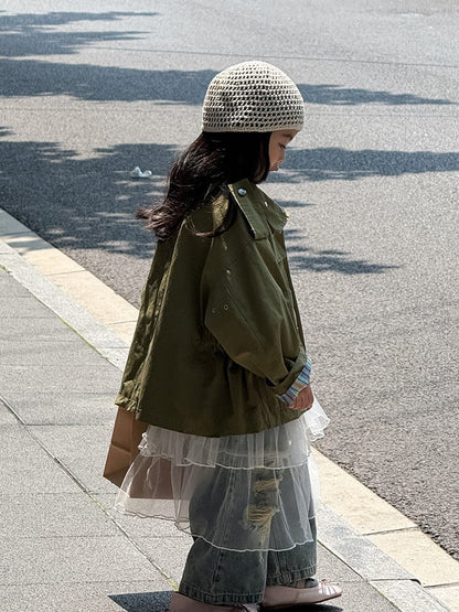 ショートコート・ジャケット・ジャンパー マルチポケットワークジャケットコート【mh0011029】