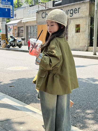 ショートコート・ジャケット・ジャンパー マルチポケットワークジャケットコート【mh0011029】