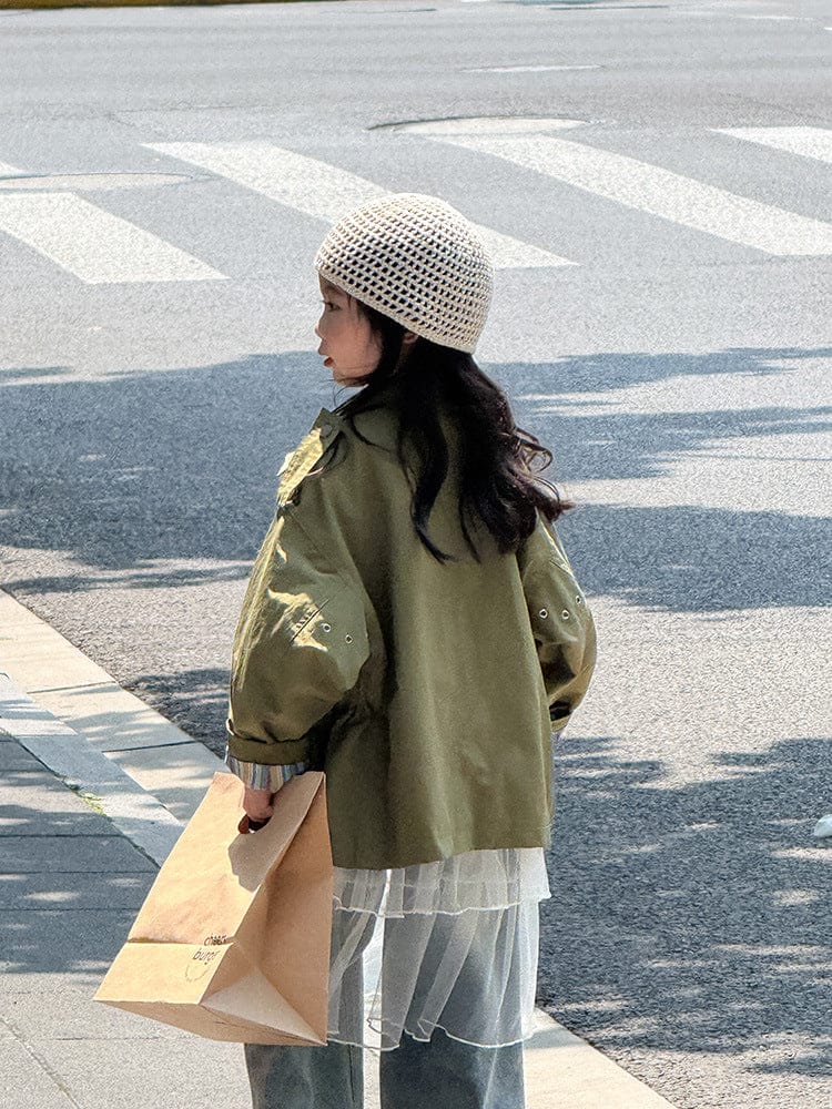 ショートコート・ジャケット・ジャンパー マルチポケットワークジャケットコート【mh0011029】