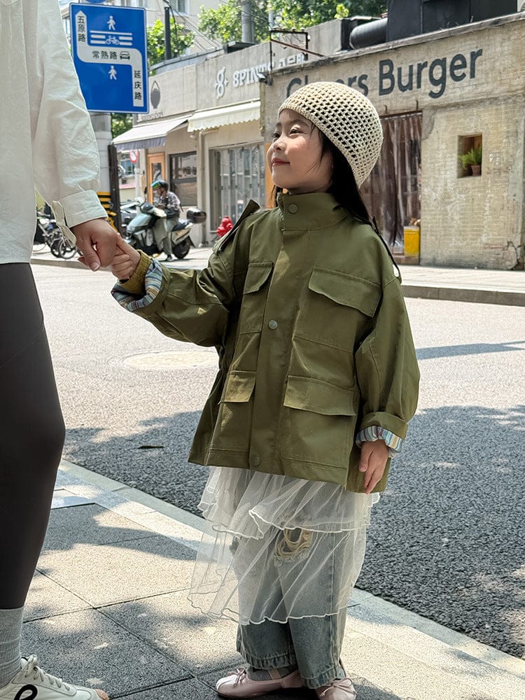 ショートコート・ジャケット・ジャンパー マルチポケットワークジャケットコート【mh0011029】