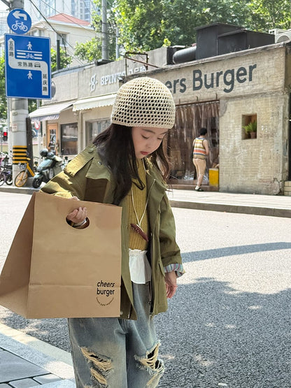 ショートコート・ジャケット・ジャンパー マルチポケットワークジャケットコート【mh0011029】