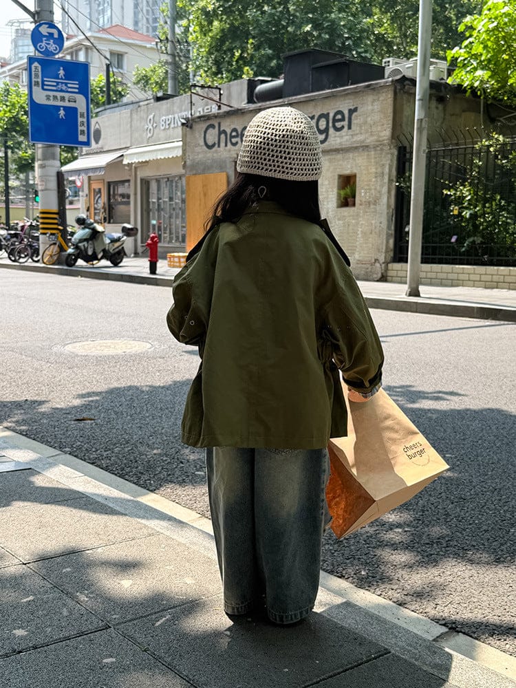 ショートコート・ジャケット・ジャンパー マルチポケットワークジャケットコート【mh0011029】