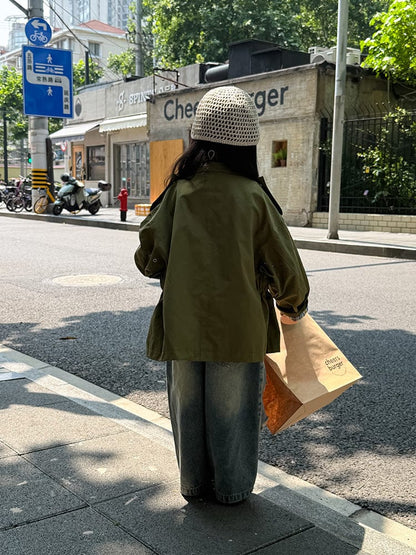 ショートコート・ジャケット・ジャンパー マルチポケットワークジャケットコート【mh0011029】