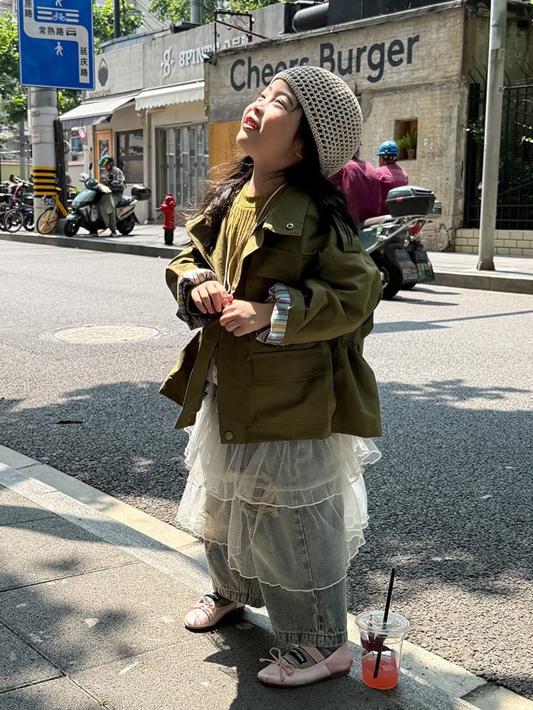 ショートコート・ジャケット・ジャンパー マルチポケットワークジャケットコート【mh0011029】