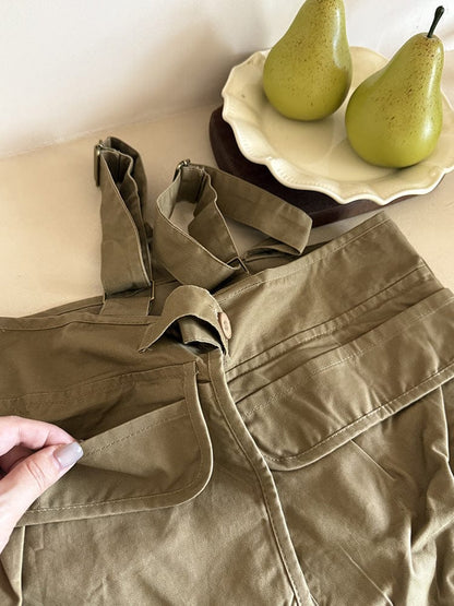 ベスト サスペンダー重ね着ワークベスト【mh0011030】