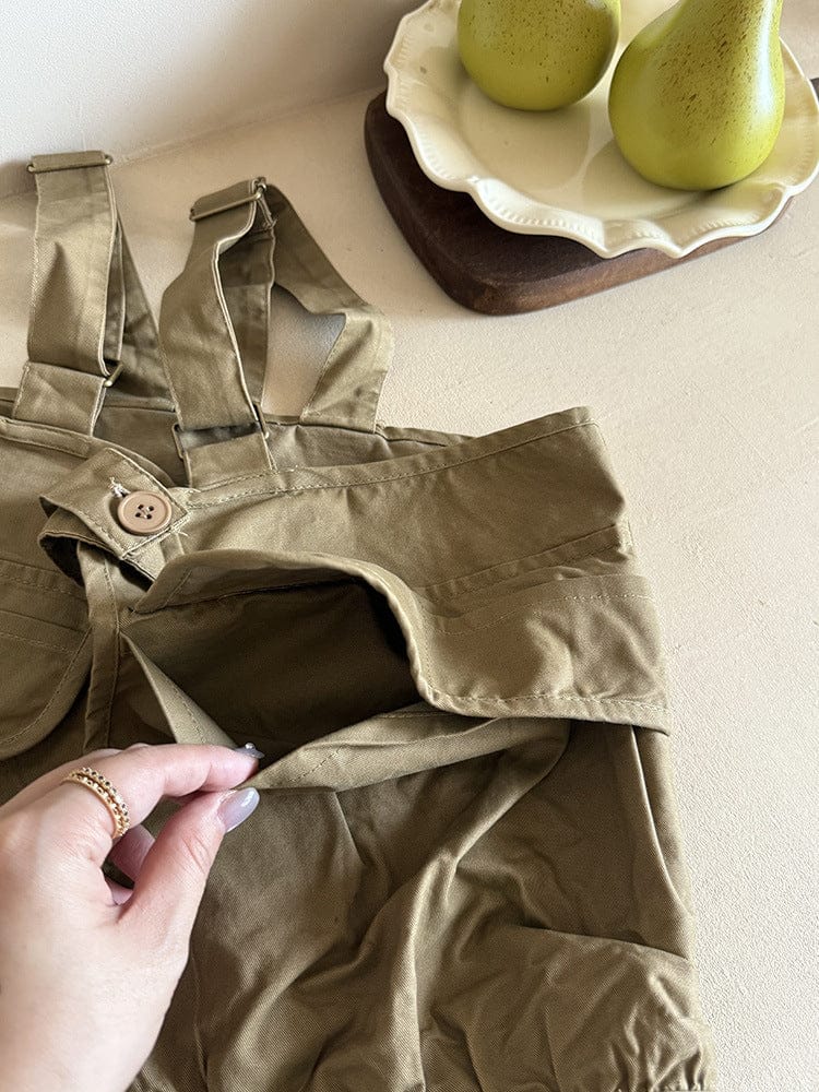 ベスト サスペンダー重ね着ワークベスト【mh0011030】