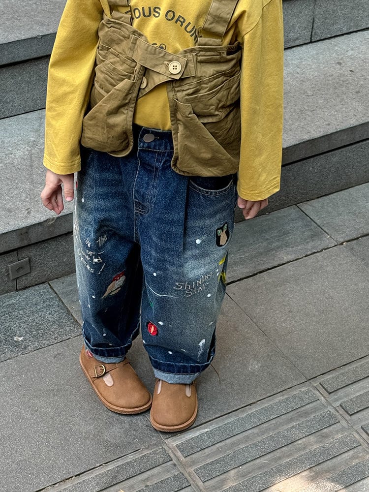 ベスト サスペンダー重ね着ワークベスト【mh0011030】