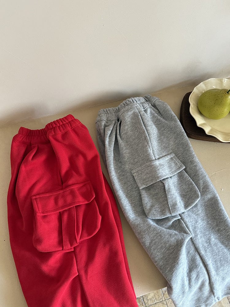 ロングパンツ・スウェットパンツ ルーズカーゴスウェットパンツ【mh0011031】