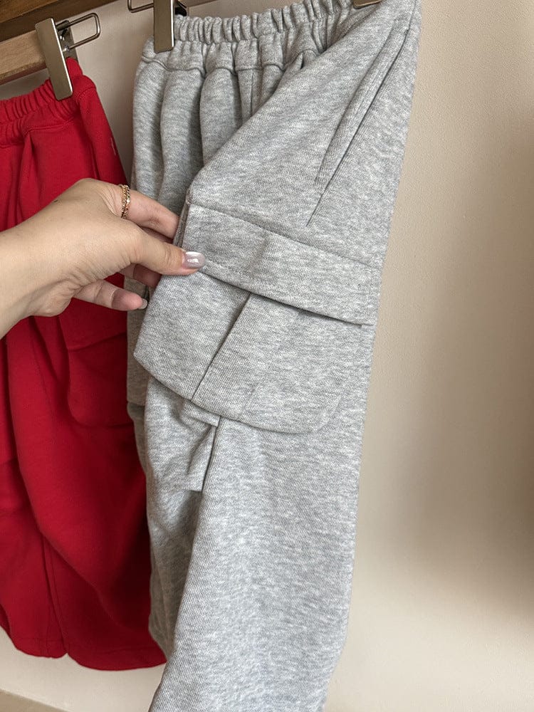 ロングパンツ・スウェットパンツ ルーズカーゴスウェットパンツ【mh0011031】