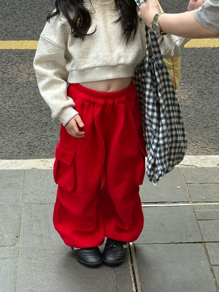 ロングパンツ・スウェットパンツ ルーズカーゴスウェットパンツ【mh0011031】