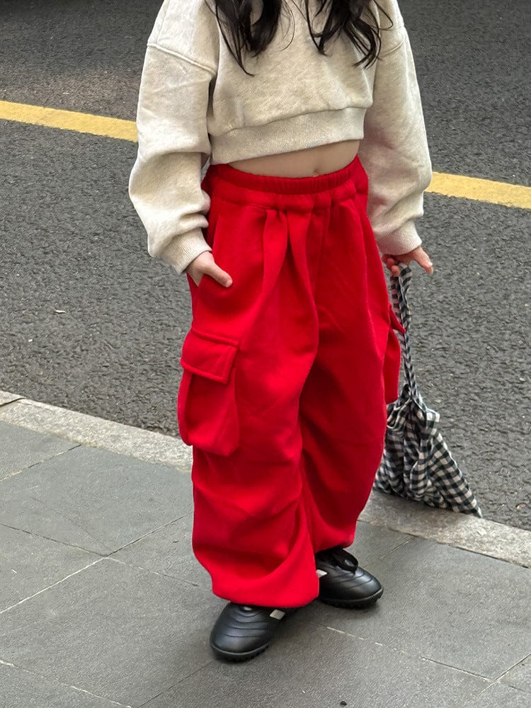 ロングパンツ・スウェットパンツ ルーズカーゴスウェットパンツ【mh0011031】