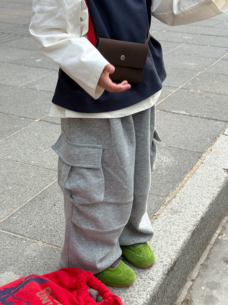 ロングパンツ・スウェットパンツ ルーズカーゴスウェットパンツ【mh0011031】