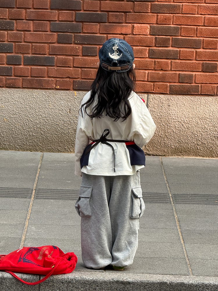 ロングパンツ・スウェットパンツ ルーズカーゴスウェットパンツ【mh0011031】