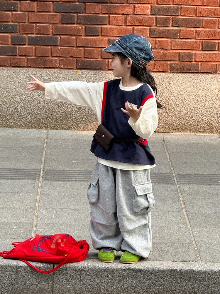 ロングパンツ・スウェットパンツ ルーズカーゴスウェットパンツ【mh0011031】