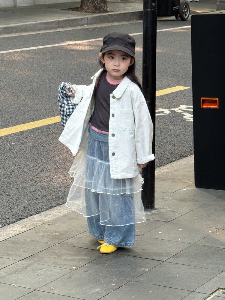 ショートコート・ジャケット・ジャンパー シンプル襟付きジャケットコート【mh0011032】