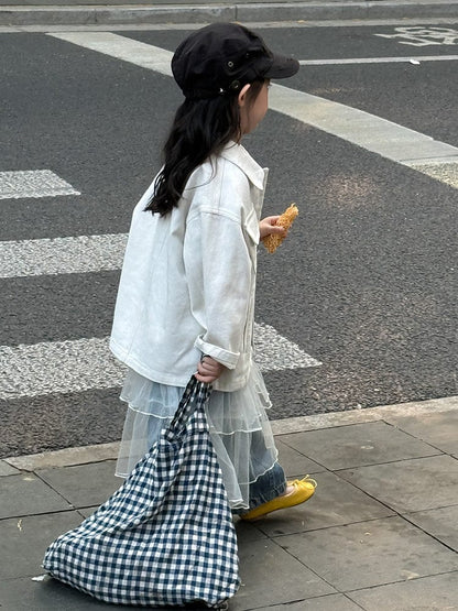 ショートコート・ジャケット・ジャンパー シンプル襟付きジャケットコート【mh0011032】