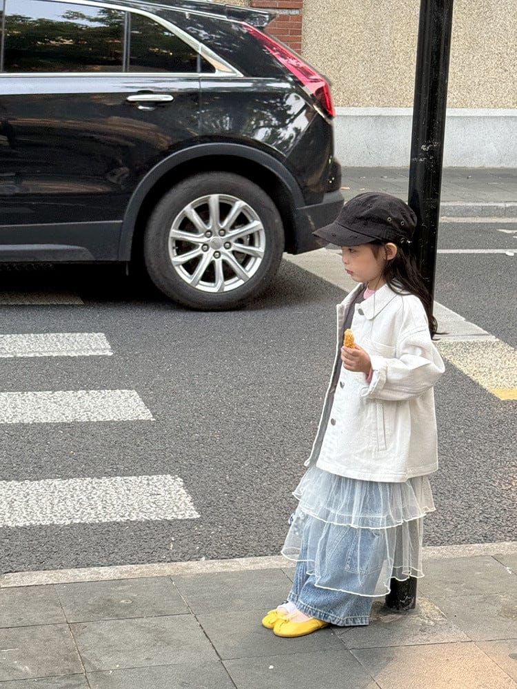 スカート チュールレース重ね着ティアードケーキスカート【mh0011033】