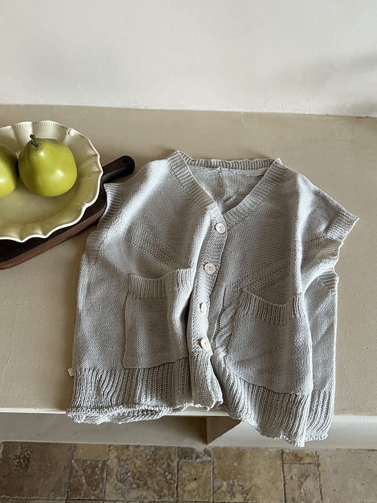 ベスト ルーズビッグシルエットニットベスト【mh0011034】