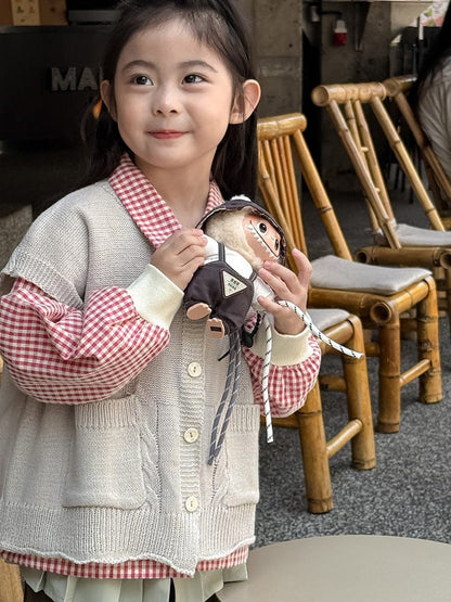 ベスト ルーズビッグシルエットニットベスト【mh0011034】