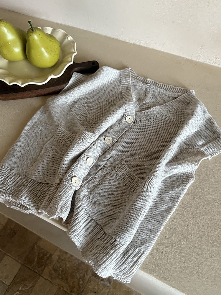 ベスト ルーズビッグシルエットニットベスト【mh0011034】