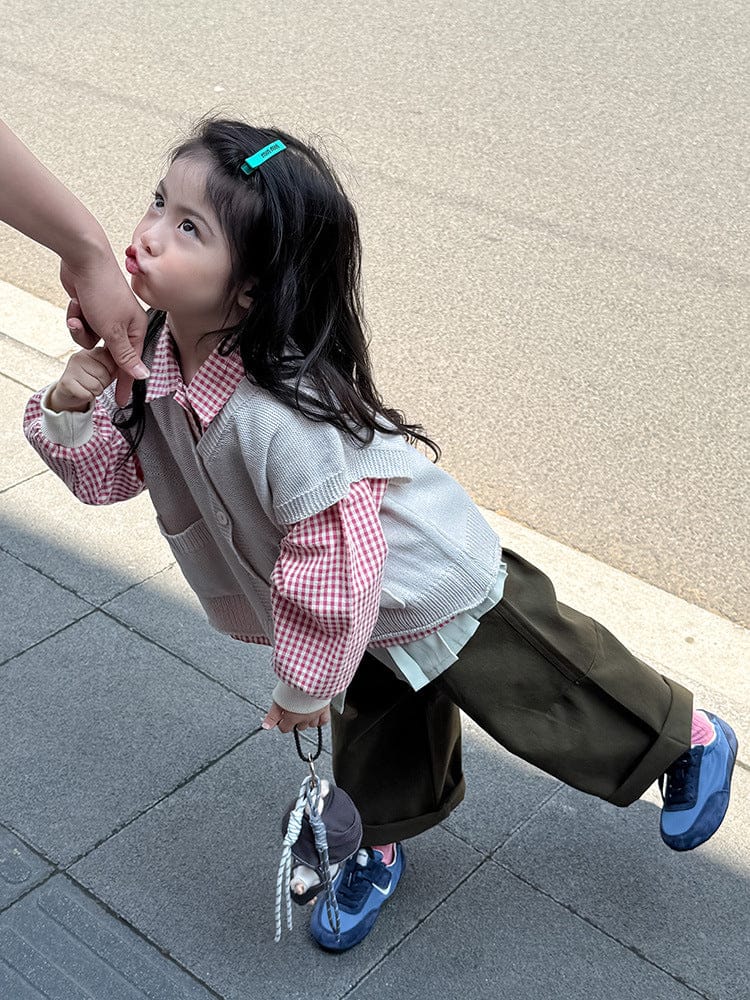 ベスト ルーズビッグシルエットニットベスト【mh0011034】