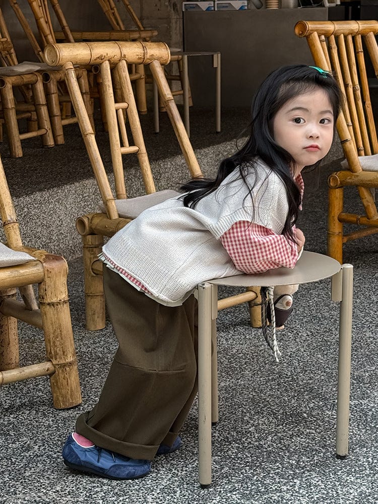 ベスト ルーズビッグシルエットニットベスト【mh0011034】