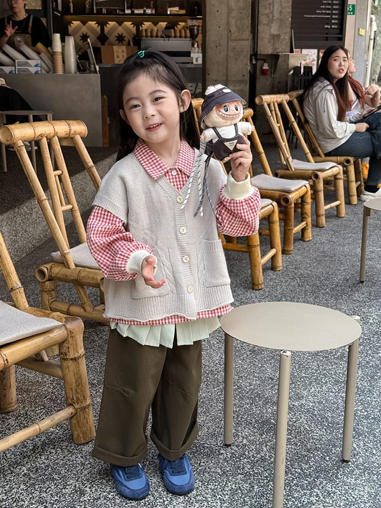 ベスト ルーズビッグシルエットニットベスト【mh0011034】