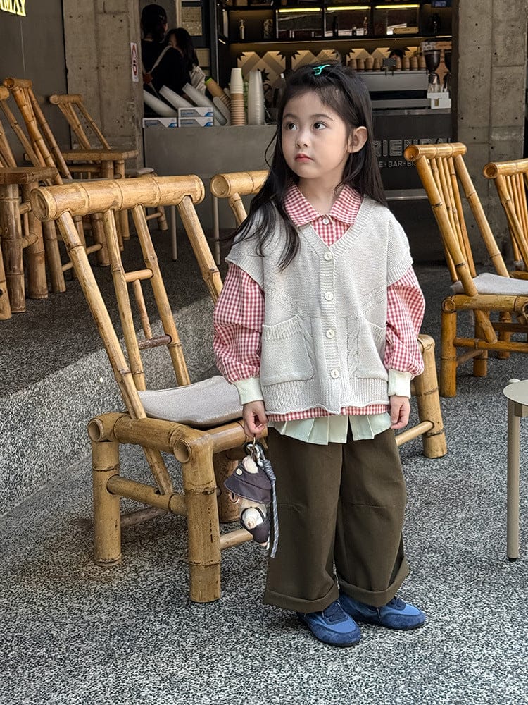 ベスト ルーズビッグシルエットニットベスト【mh0011034】