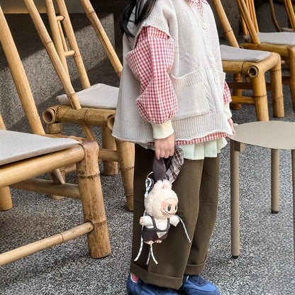 ベスト ルーズビッグシルエットニットベスト【mh0011034】