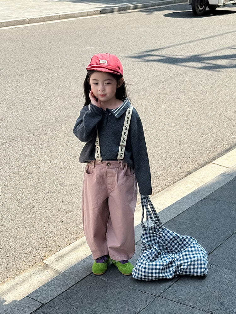 長袖シャツ・ブラウス ポロ襟長袖ニットセータートップス【mh0011035】