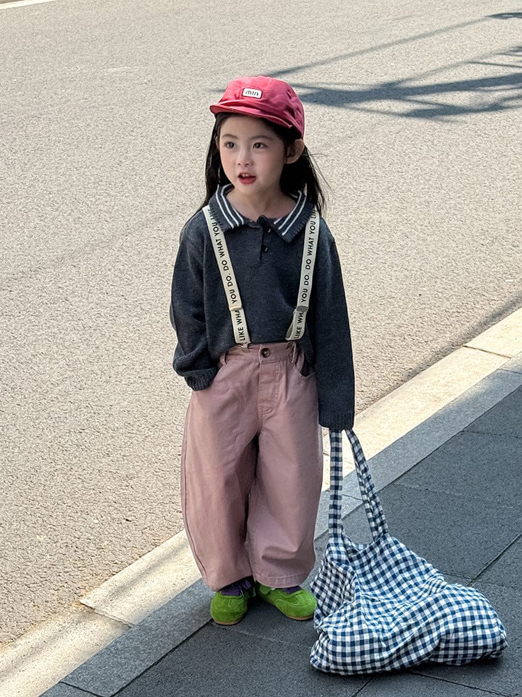 長袖シャツ・ブラウス ポロ襟長袖ニットセータートップス【mh0011035】