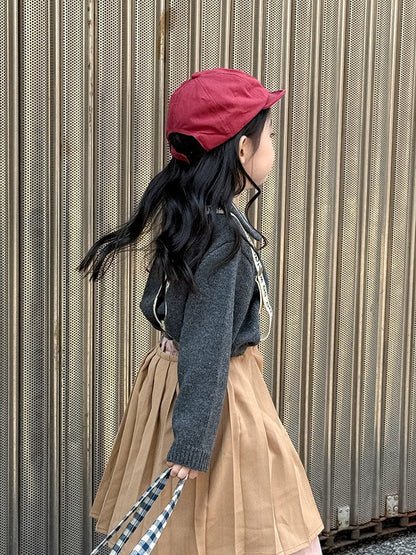 長袖シャツ・ブラウス ポロ襟長袖ニットセータートップス【mh0011035】