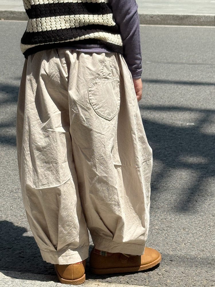 ロングパンツ・スウェットパンツ タックバルーンバレルパンツ【mh0011039】