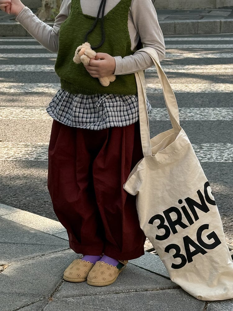 ロングパンツ・スウェットパンツ タックバルーンバレルパンツ【mh0011039】